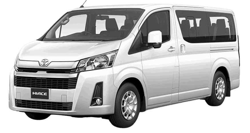 toyota hiace for rent in chiang mai