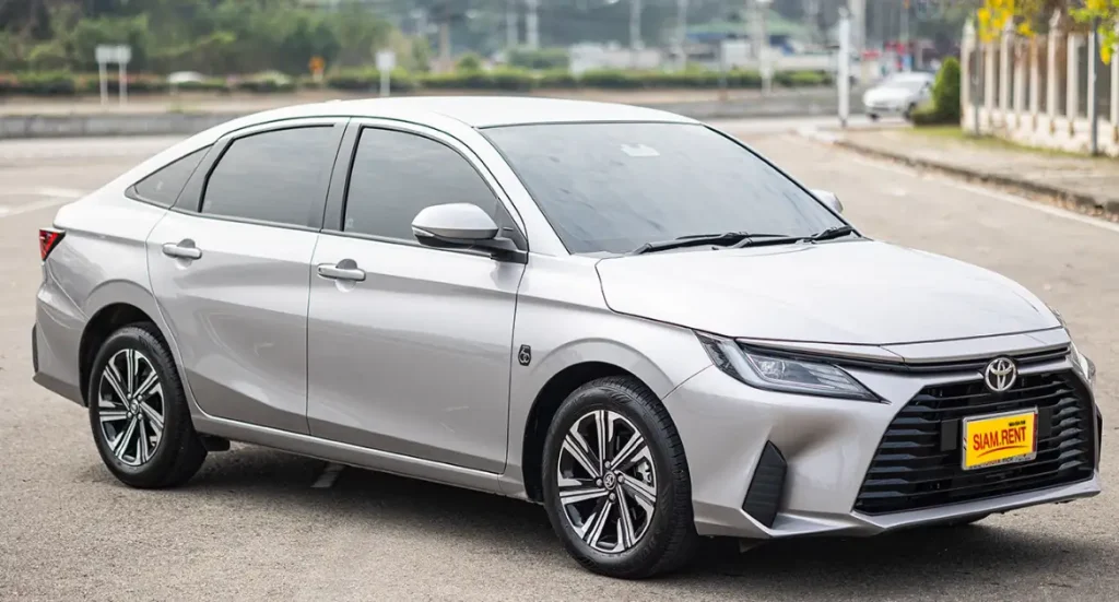 เช่ารถ yaris ativ เชียงใหม่