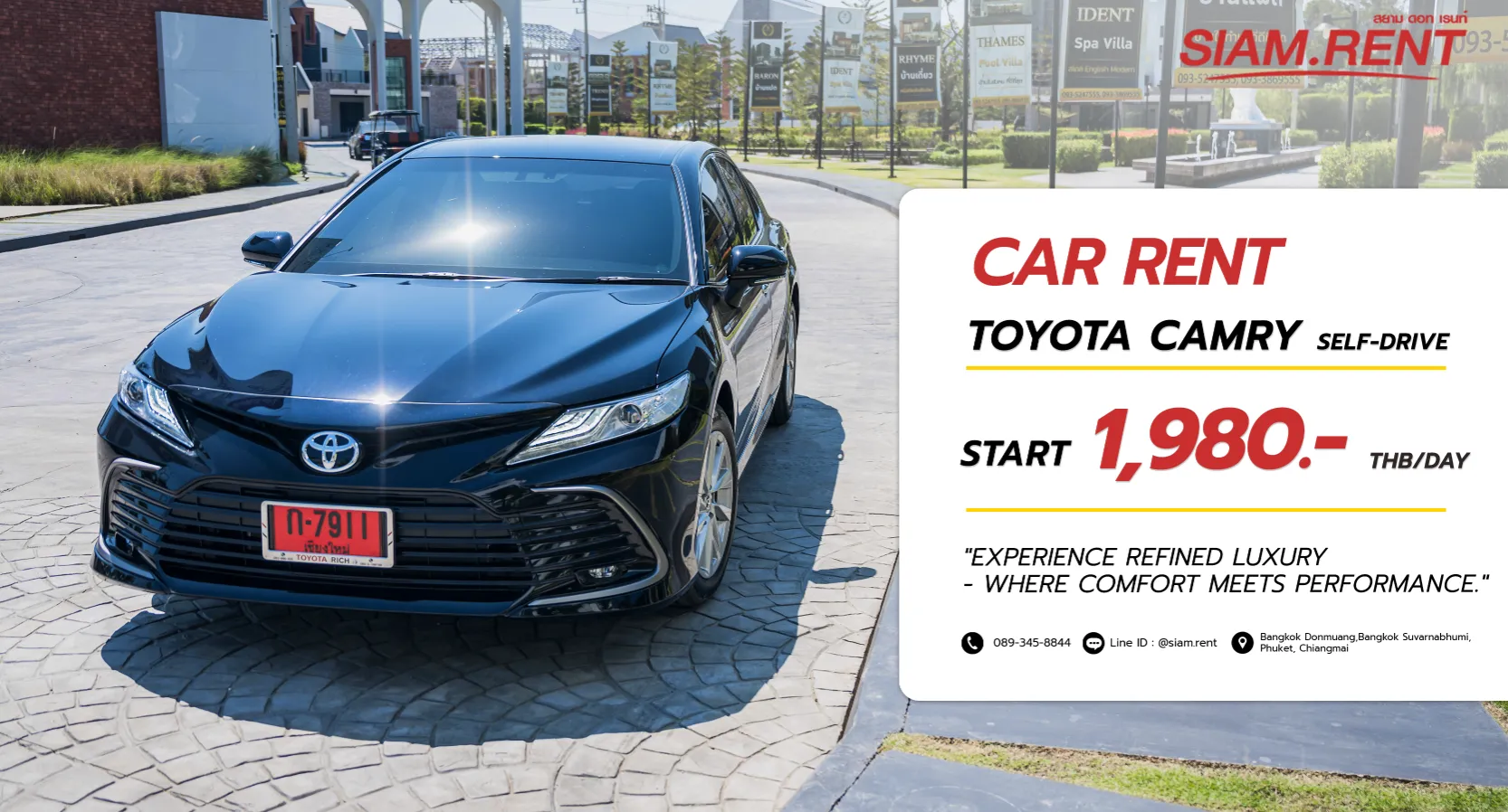 rent camry chiang mai