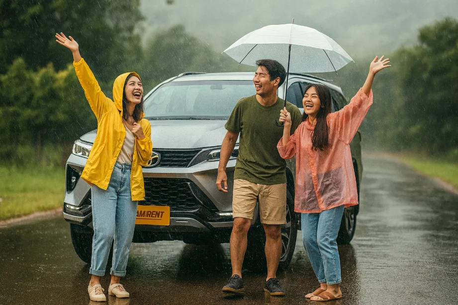 10 ทริค เที่ยวหน้าฝนต้องเตรียมอะไรบ้าง ให้สนุก ปลอดภัย - Siam.Rent