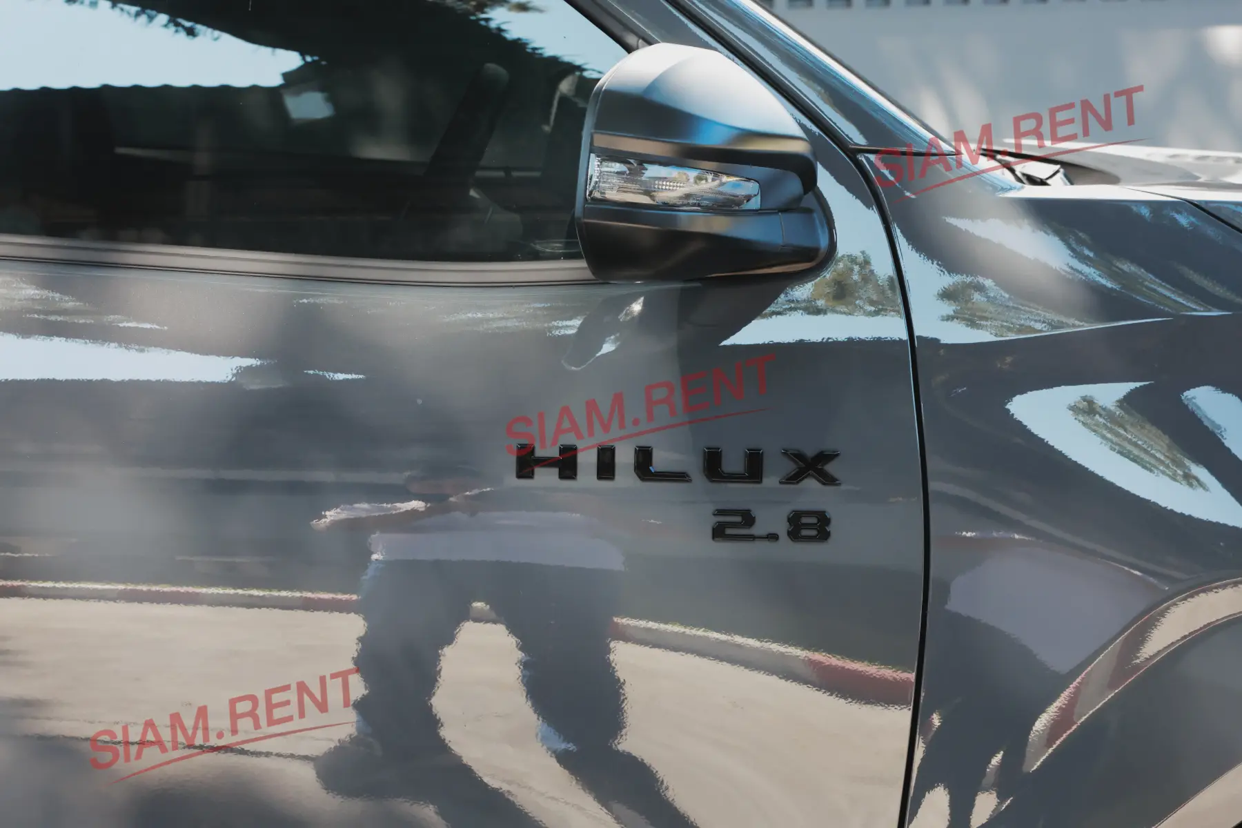 กระจกข้าง Hilux Travo