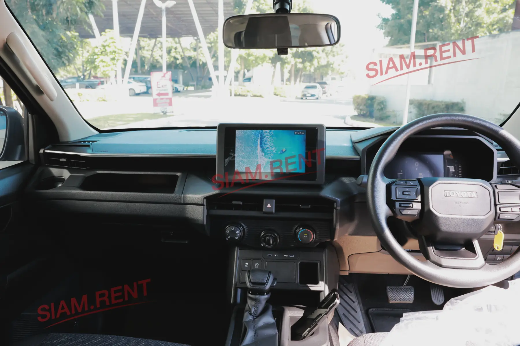 Console ภายใน Hilux Travo