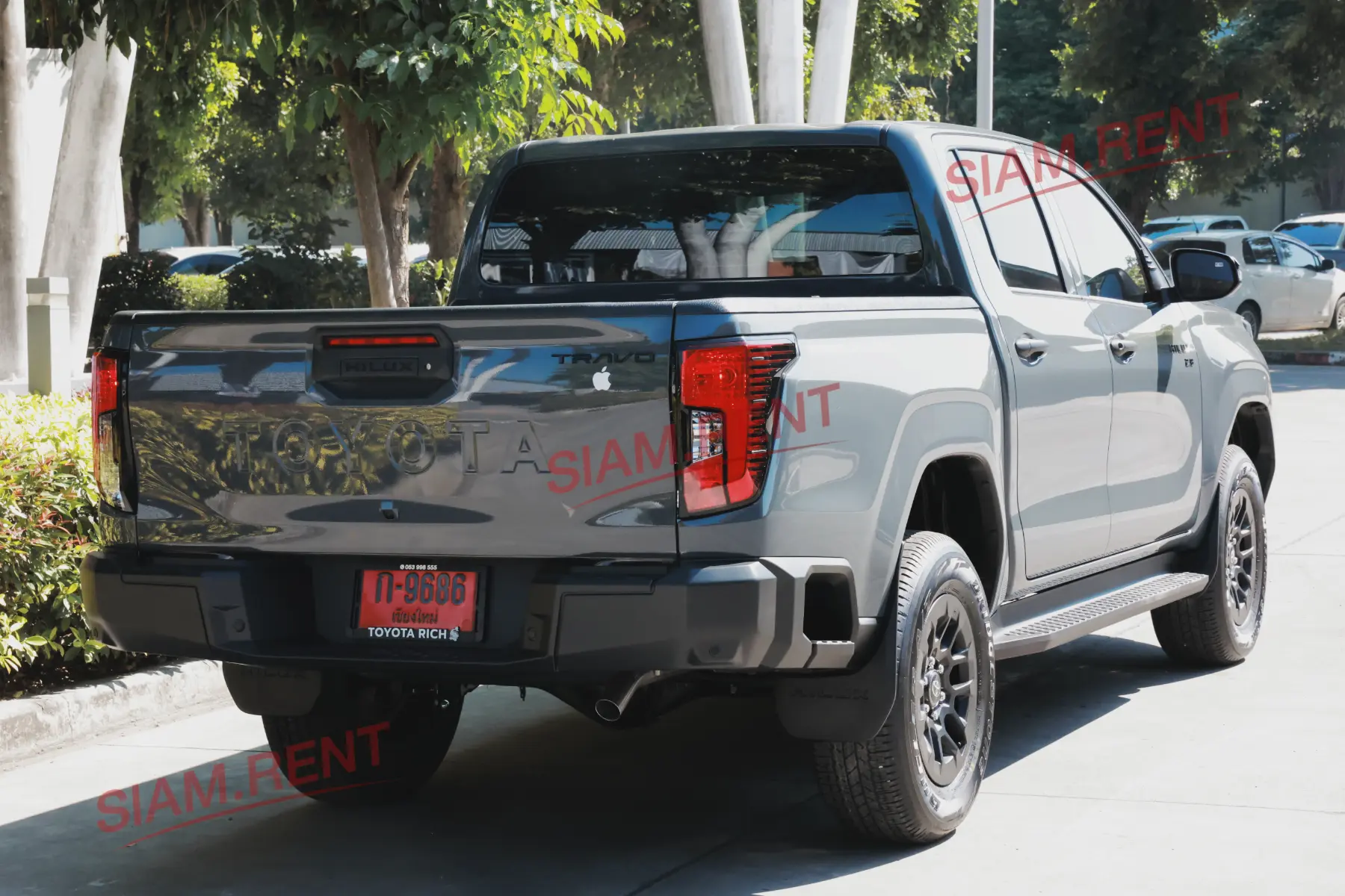 ด้านหลัง Hilux Travo