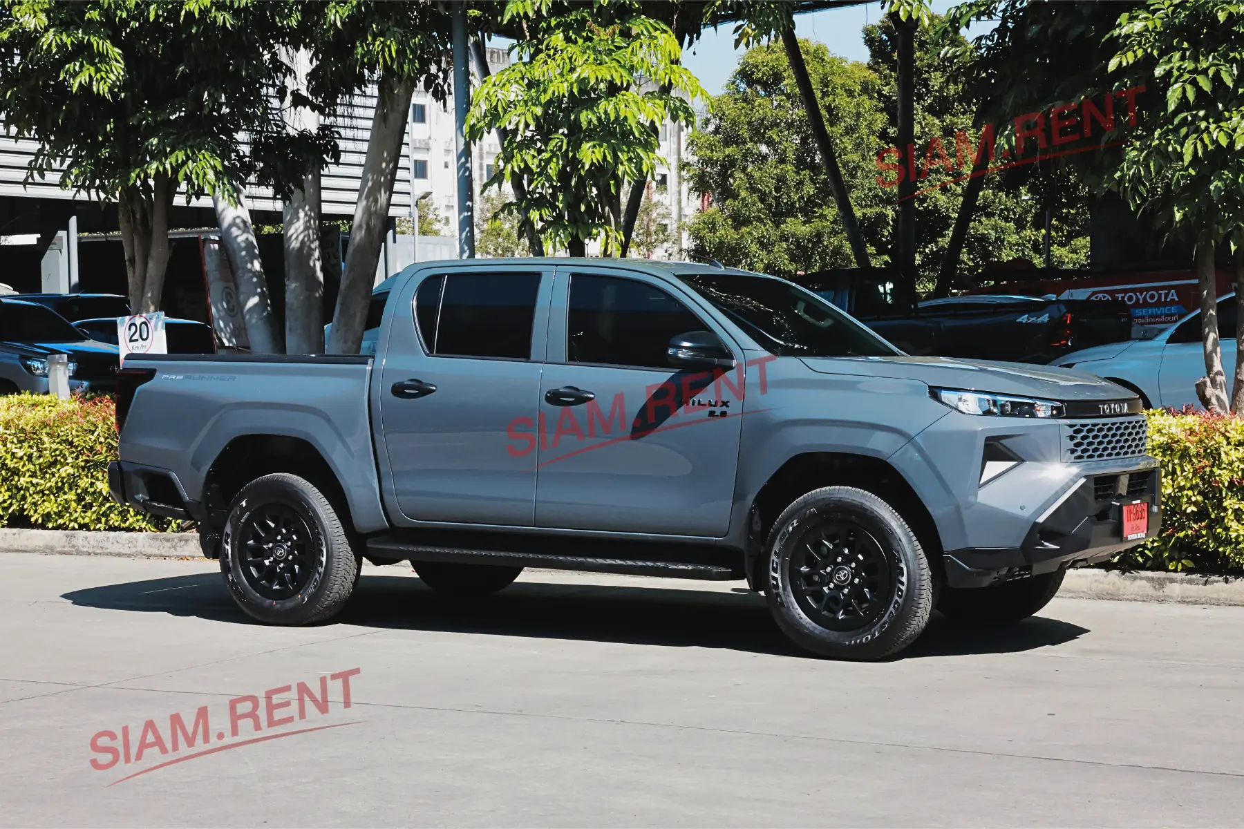 ด้านข้าง Hilux Travo