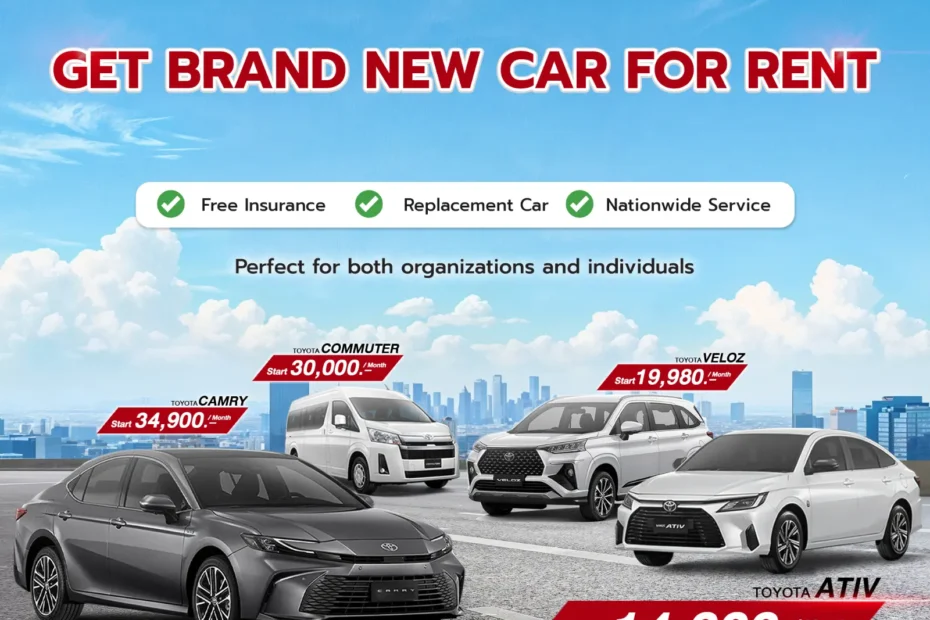 Drive a Brand New Car Instantly – With a 2-Year+ Rental Contract