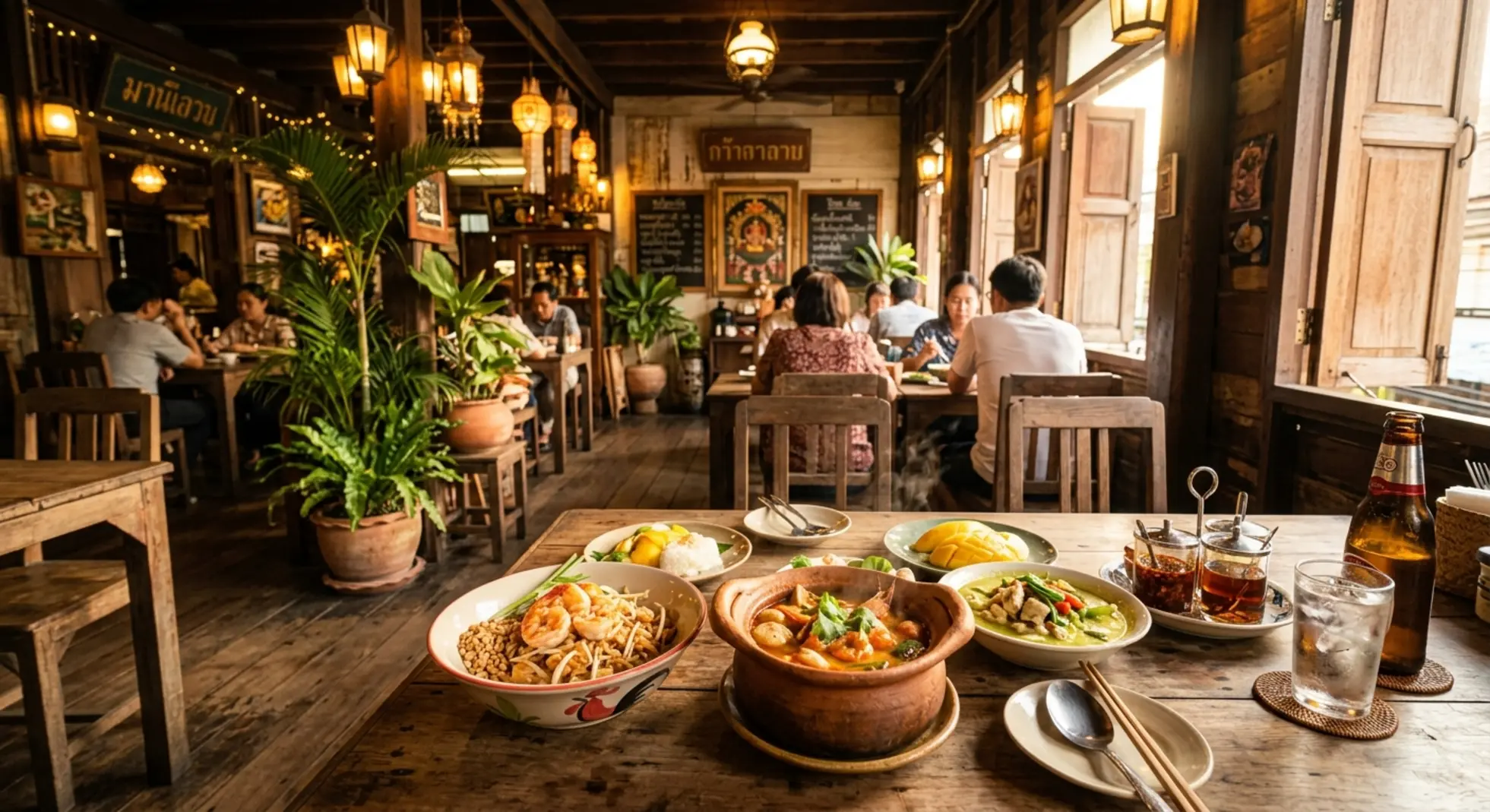 5 ร้านอาหารไทยกรุงเทพ อร่อยไม่แพง บรรยากาศดี กรุงเทพ