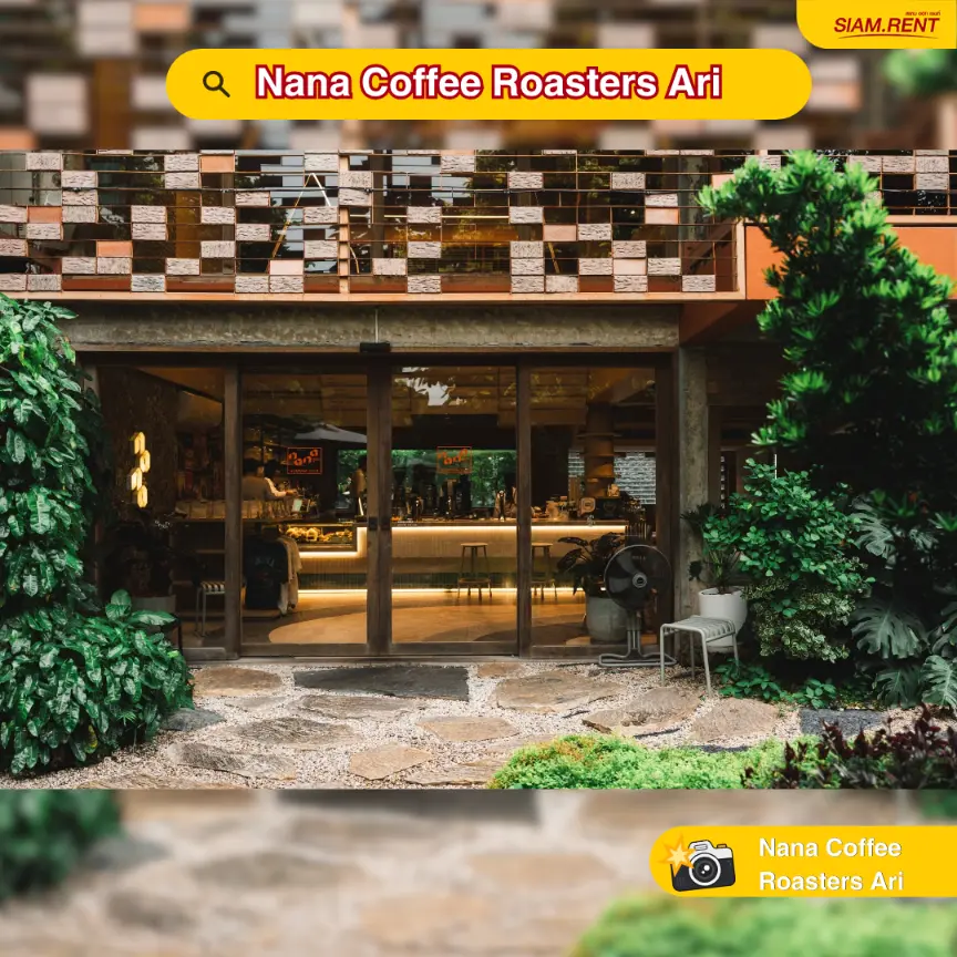 ร้านคาเฟ่ Nana Coffee Roasters Ari