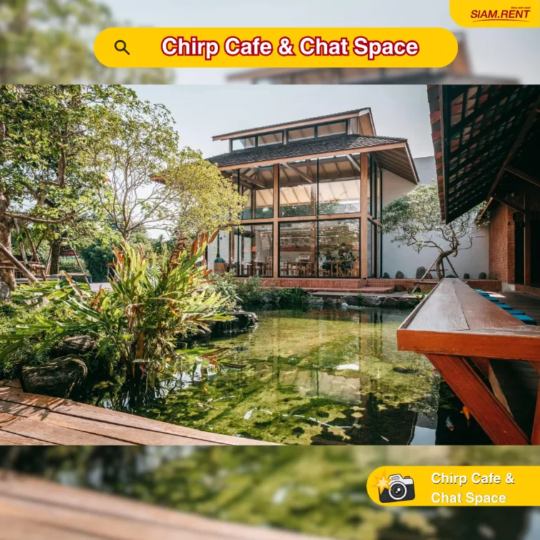 คาเฟ่ Chirp Cafe & Chat Space