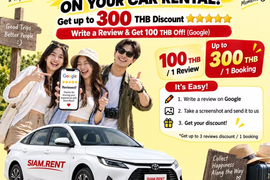 car rental review promotion