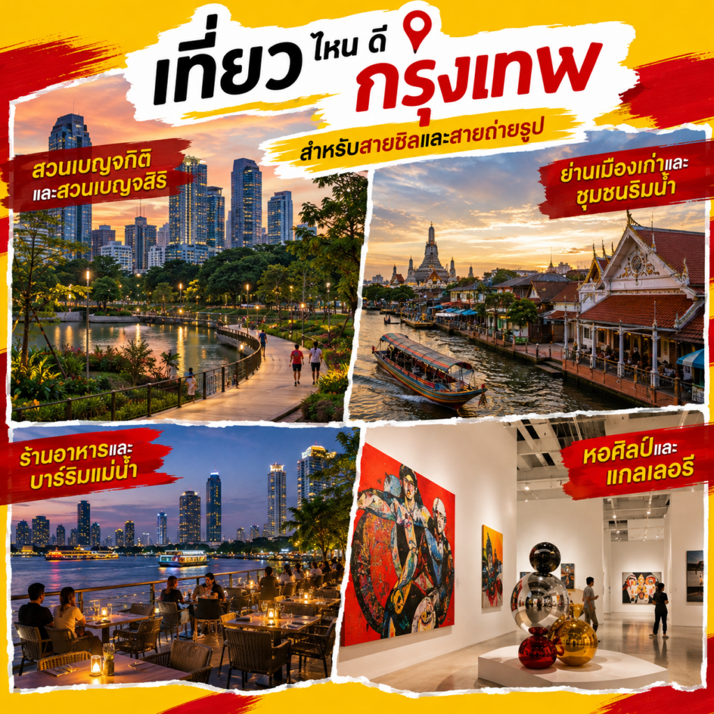 ที่เที่ยวใกล้กรุงเทพ 5 แห่ง เที่ยววันเดียวก็ได้ เดินทางง่าย