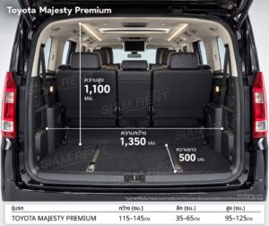 เช่า Majesty เชียงใหม่ ขับเอง ฟรีประกัน ฟรีรับส่ง เริ่ม3000